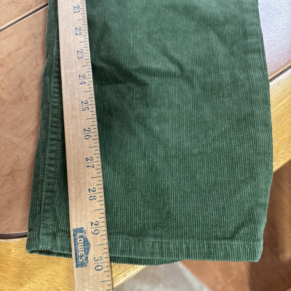 Vineyard Vines Green Corduroy Pants Mens Sz 36 x 30 Five Pocket Straight Preppy - Picture 8 of 9